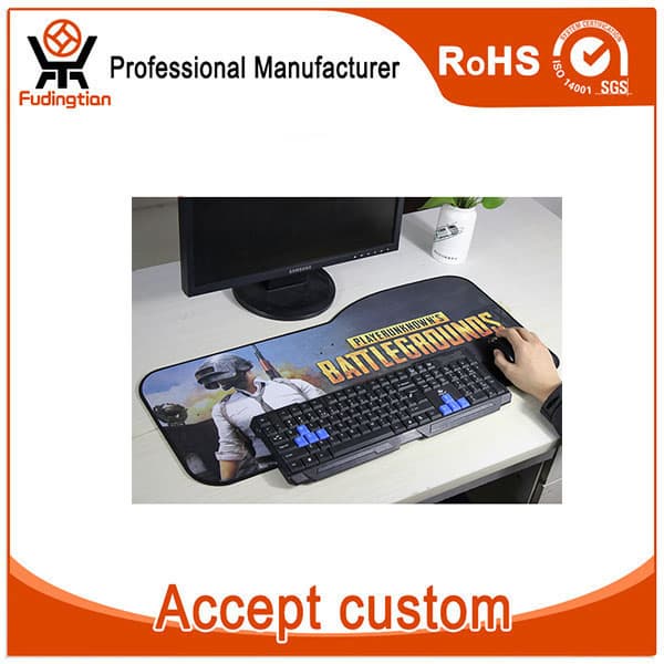 Customized Design Anti_slip Durable Rubber Large Gaming Mous